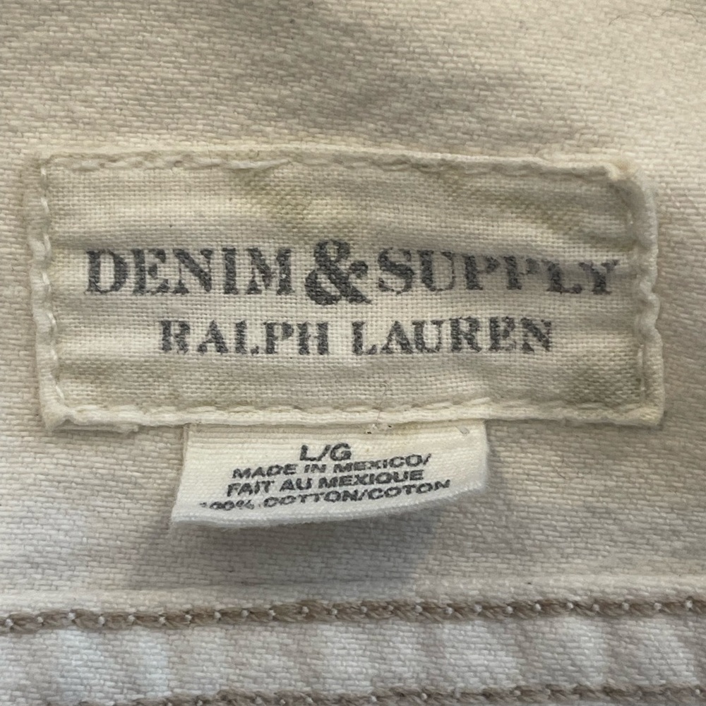 Denim&Supply, Ralph Lauren off white denim jacket - Picture 7 of 7